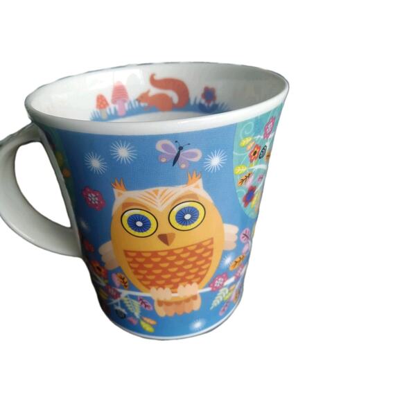 Dunoon " Enchanted Wood"Mug Designed By Kate Mawdsley. Cutest Mug In The World? - Picture 5 of 12